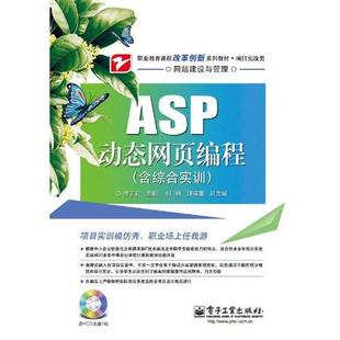 程序设计 新 电子工业出版 陈丁君 社 图书籍 著 新华书店正版 ASP动态网页编程 专业科技