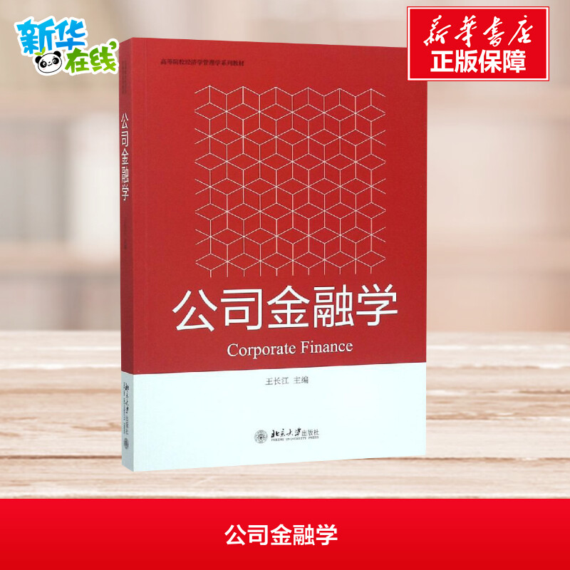 公司金融学 王长江 著 王长江 编 金融大中专 新华书店正版图书籍 北京大学出版社