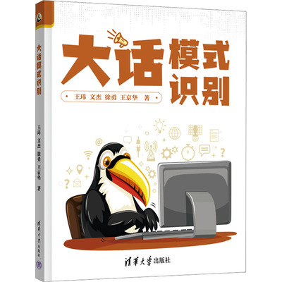 大话模式识别 王玮 等 著 著 计算机控制仿真与人工智能专业科技 新华书店正版图书籍 清华大学出版社