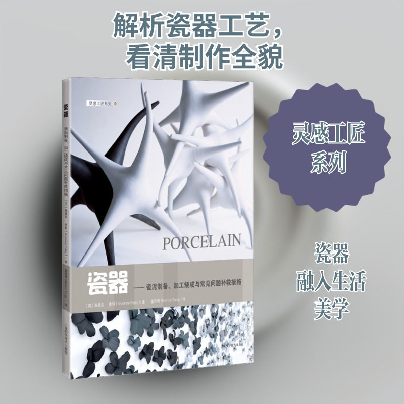 瓷器——瓷泥制备、加工烧成与常见问题补救措施 (英)薇薇安·弗利 著 童国珺 译 艺术其它艺术 新华书店正版图书籍