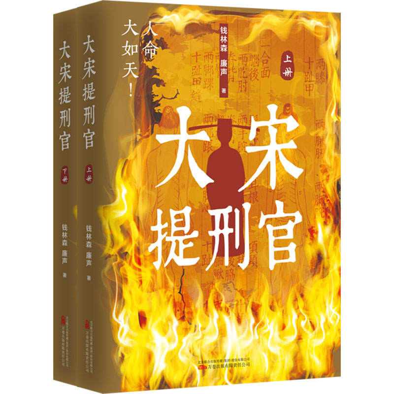 大宋提刑官(全两册) 钱林森,廉声 著 其它小说文学 新华书店正版图书籍 万卷出版有限责任公司