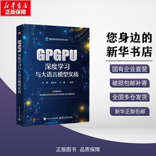 张尉东 编 包邮 洪洲 电子工业出版 9787121513992 正版 论文 吴超 GPGPU深度学习与大语言模型实战 教材 考试 编著 社 教辅