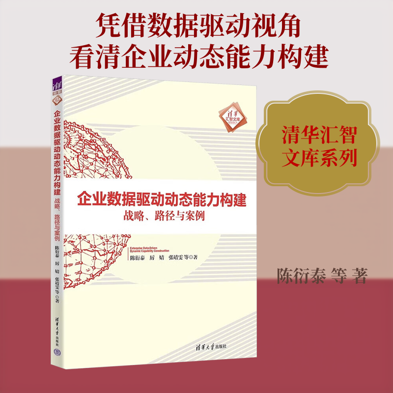 企业数据驱动动态能力构建 陈衍泰 等 著 著 管理学理论/MBA经管、励志 新华书店正版图书籍 清华大学出版社