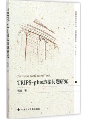 TRIPS-plus造法问题研究 张娜 著 著 法学理论社科 新华书店正版图书籍 中国政法大学出版社
