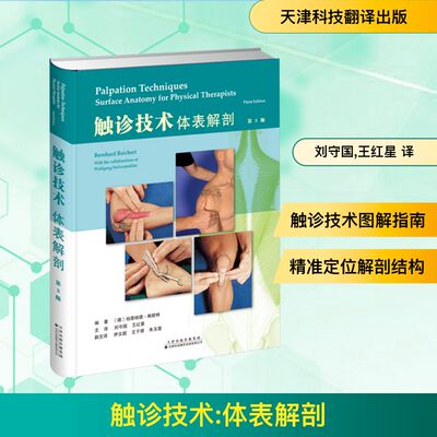 触诊技术：体表解剖（第3版） (德)伯恩哈德·赖歇特(Berhard Reichert) 编 刘守国,王红星 译 临床医学生活 新华书店正版图书籍