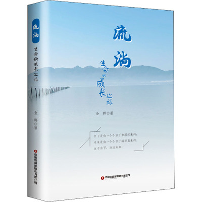 流淌 生命的成长之旅 金群 著 文学其它文学 新华书店正版图书籍 中国财富出版社有限公司