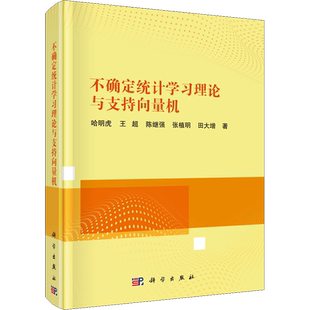 不确定统计学习理论与支持向量机 哈明虎 等 著 大学教材专业科技 新华书店正版图书籍 科学出版社
