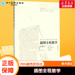 插图全程教学修订本 高荣生 著 艺术理论(新)艺术 新华书店正版图书籍 中国青年出版社