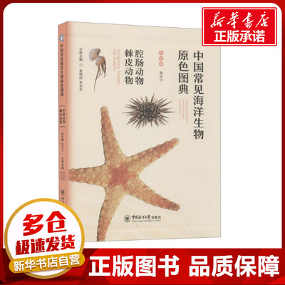 中国常见海洋生物原色图典 腔肠动物 棘皮动物 魏建功,曾晓起,李洪武 编 海洋学少儿 新华书店正版图书籍 中国海洋大学出版社