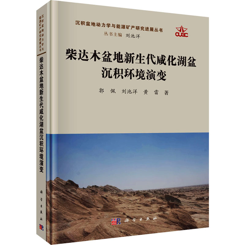 柴达木盆地新生代咸化湖盆沉积环境演变 郭佩,刘池洋,黄雷 著 著 地质学专业科技 新华书店正版图书籍 科学出版社