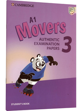 YLE 真题集3 MOVER 剑桥大学出版社 著 著 原版其它外版书 新华书店正版图书籍 剑桥大学出版社