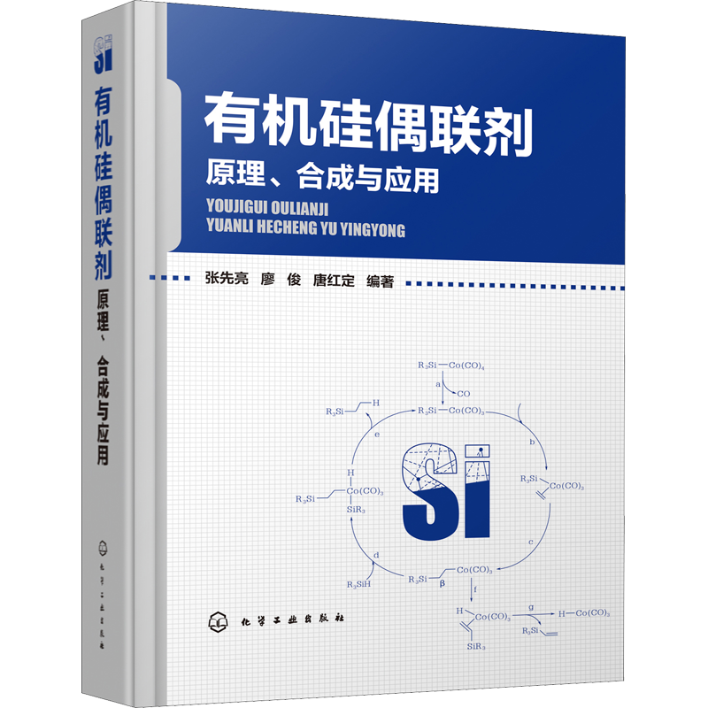 有机硅偶联剂 原理、合成与应用 张先亮,廖俊,唐红定 著 化学工业专业科技 新华书店正版图书籍 化学工业出版社