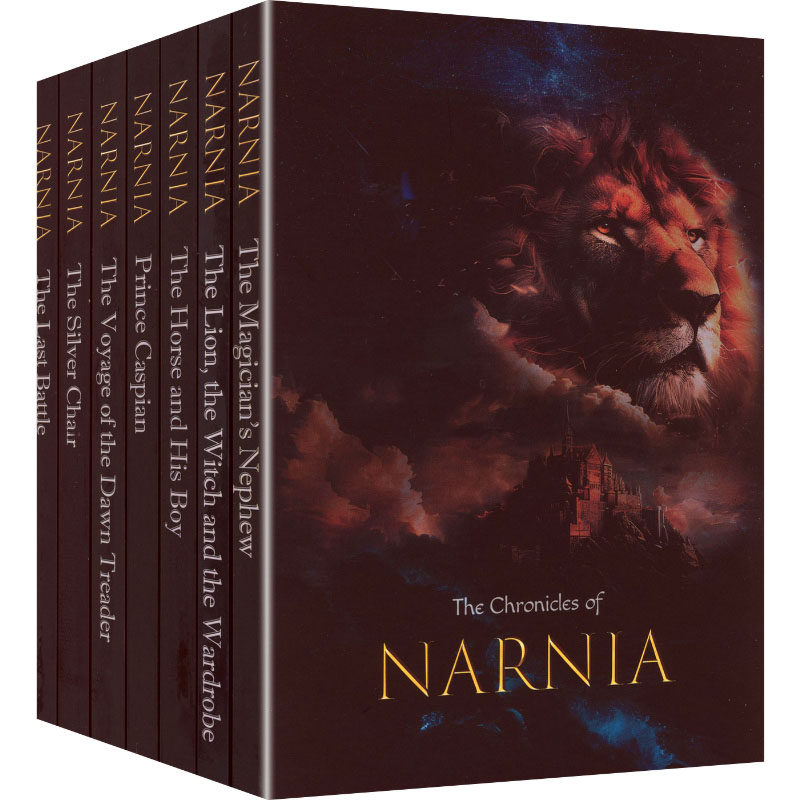 THE CHRONICLES OF NARNIA 7册套装 克莱夫·斯特普尔斯·刘易斯 著 著 原版其它外版书 新华书店正版图书籍 沃里克国际出版社