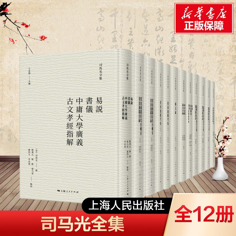 司马光全集全12册 司马光资料编 稽古录温国文正司马公文集温公续诗话 资治通鉴臣光曰辑存 宋司马文正公年谱司马光资料正版书籍