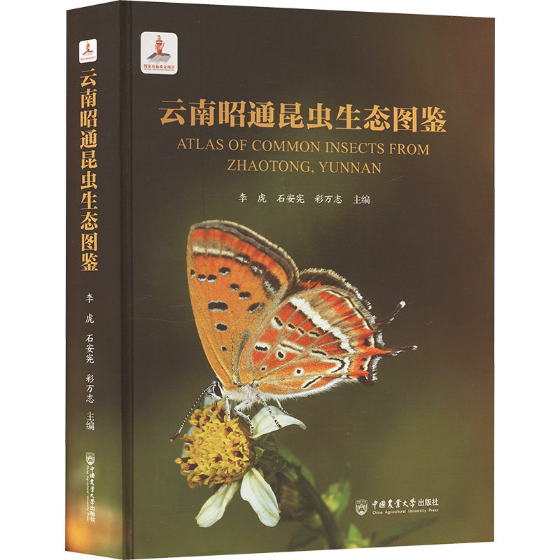 云南昭通昆虫生态图鉴 李虎,石安宪,彩万志 编 自然科学总论专业科技 新华书店正版图书籍 中国农业大学出版社