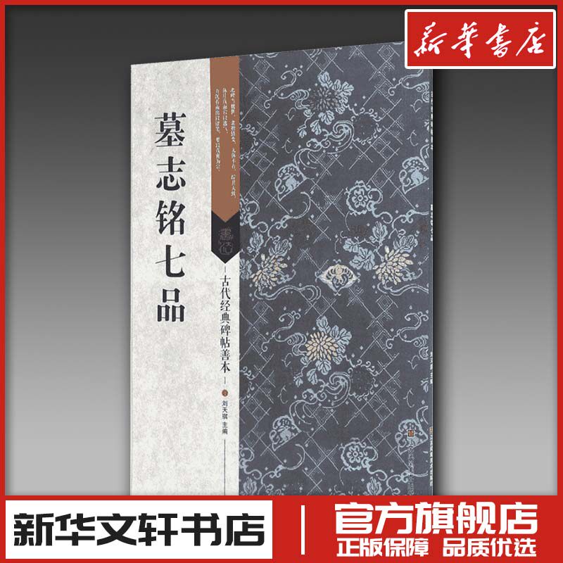 墓志铭七品 刘天琪 毛笔书法篆刻字帖书籍艺术入门教程教材新华文轩书店旗舰店官网正版图书书籍畅销书 江苏美术出版社