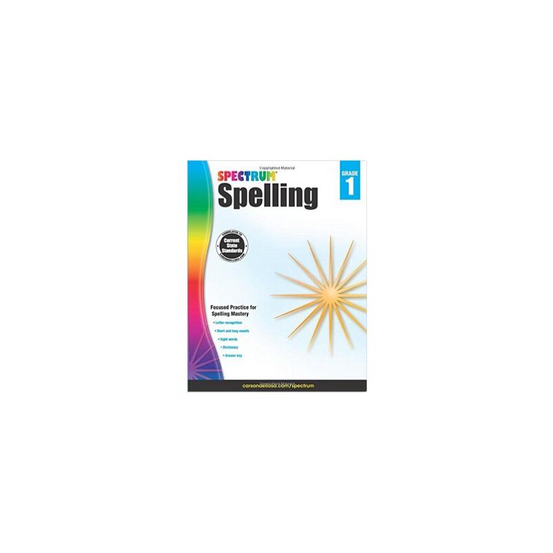 Spectrum Spelling, Grade 1 Spectrum(Compiled by) 著 进口教材/考试类/工具书类原版书外版书 新华书店正版图书籍