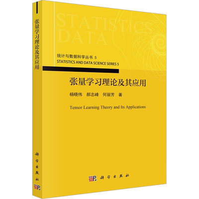 张量学习理论及其应用 杨晓伟,郝志峰,何丽芳 著 计算机控制仿真与人工智能专业科技 新华书店正版图书籍 科学出版社