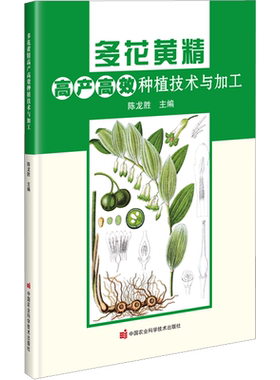 多花黄精高产高效种植技术与加工 陈龙胜 编 农业基础科学专业科技 新华书店正版图书籍 中国农业科学技术出版社