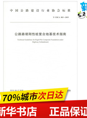 公路路堤刚性桩复合地基技术指南 T/CHCA 003-2019