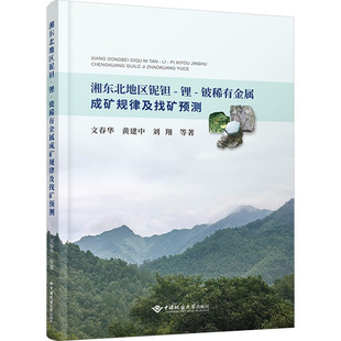 湘东北地区铌钽-锂-铍稀有金属成矿规律及找矿预测 文春华 等 著 地质学专业科技 新华书店正版图书籍 中国地质大学出版社