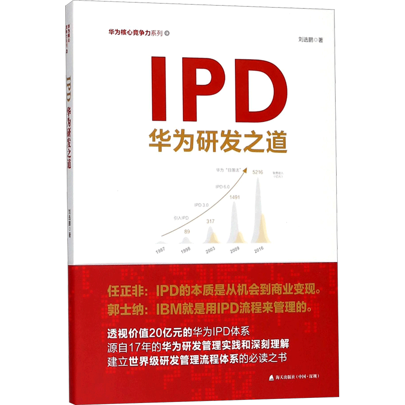 IPD:华为研发之道 刘选鹏 著 企业管理经管、励志 新华书店正版图书籍 深圳出版社