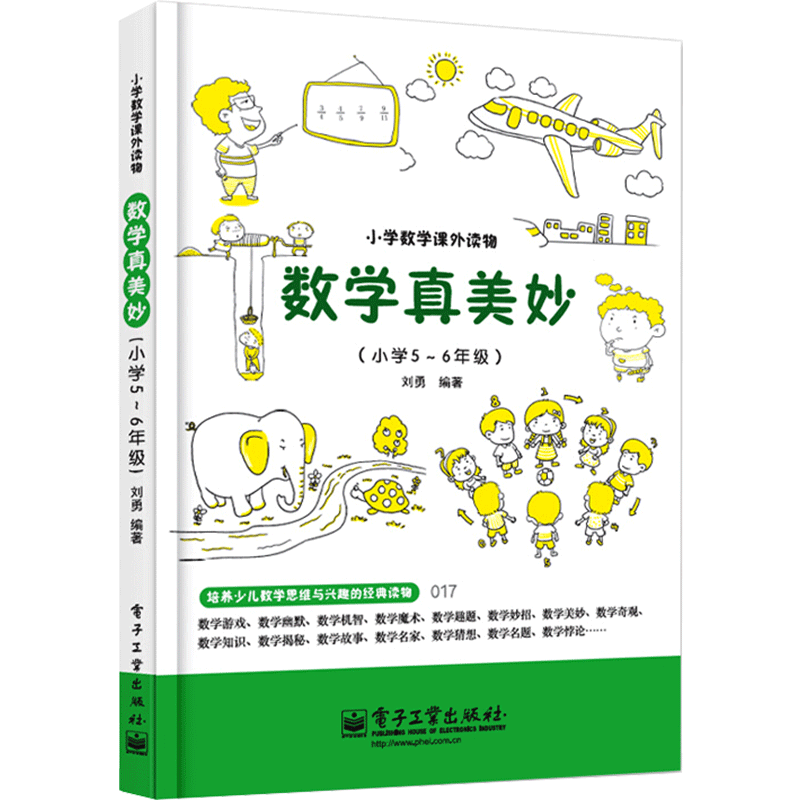 数学真美妙（小学5～6年级） 刘勇 著 小学教辅文教 新华书店正版图书籍 电子工业出版社