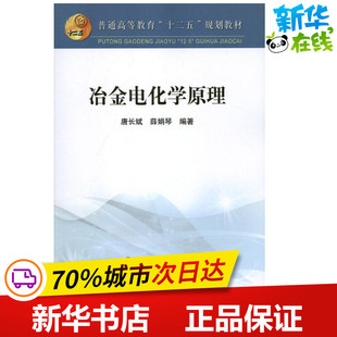 唐长斌 冶金电化学原理 冶金工业出版 著 冶金工业大中专 图书籍 薛娟琴 新华书店正版 社