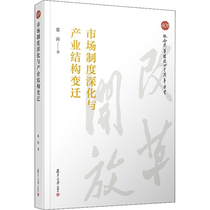 市场制度深化与产业结构变迁 张涛 著 经济理论经管、励志 新华书店正版图书籍 复旦大学出版社