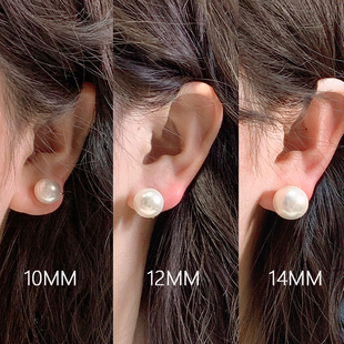 洛桑娜娜施家珍珠耳夹fever同款高级感耳饰无痛无耳洞蚊香盘
