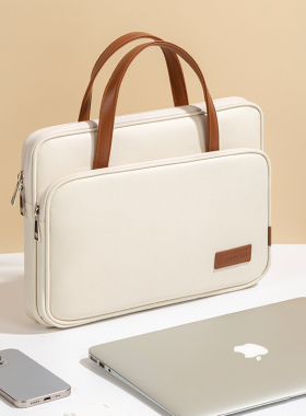 电脑包女士2025新款14寸通勤适用苹果笔记本macbook联想thinkbook小新pro13手提华为matebook惠普16星air15.6