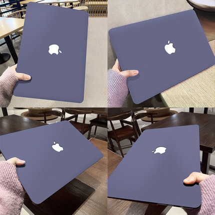 适用苹果笔记本电脑Mac13寸保护壳macbookAir保护套16英寸外壳macbook配件Air防摔保护macbookPro15笔记本12