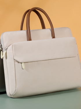 笔记本电脑包手提14寸适用华为matebook14s苹果macbook联想小新air13华硕天选5惠普星15.6戴尔灵越16女2025款