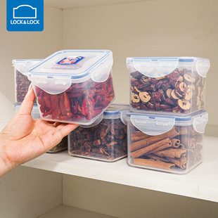 乐扣乐扣香料收纳盒食品级保鲜盒厨房冰箱专用桂皮八角带盖密封罐
