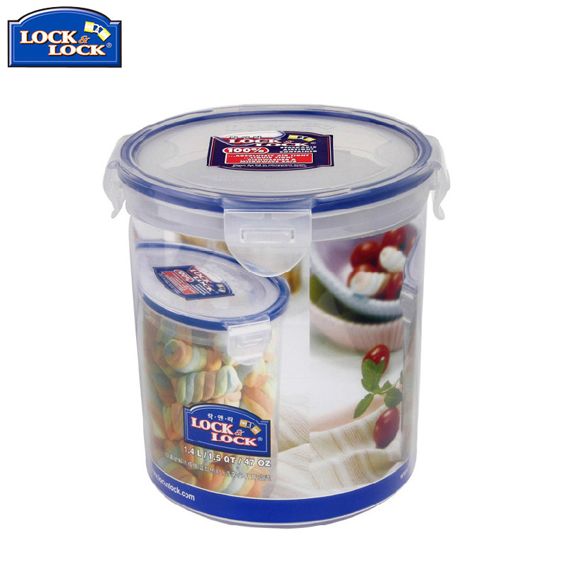 Lock &amp; Lock Plastic circular Crisper Rice barrel oats seal up Storage Refrigerator storage box capacity flourin the Tableware , Fresh container/Fresh Containers , Crisper  category - from Buy2taobao.com to provide professional Taobao agent buy service