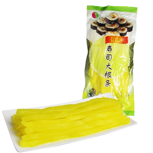 其门堂寿司大根条整箱400g*30袋酸甜萝卜日式金大根紫菜包饭萝卜