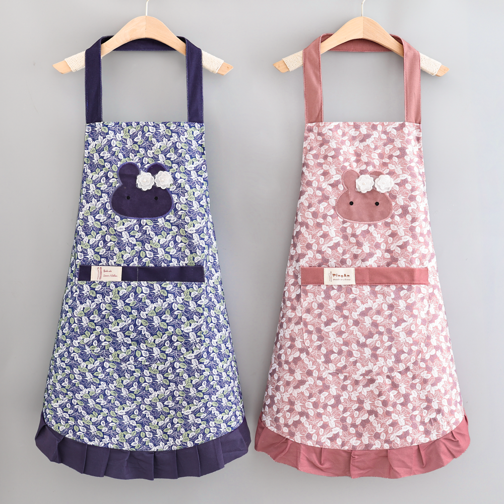 新款洋气可爱围裙防油防污