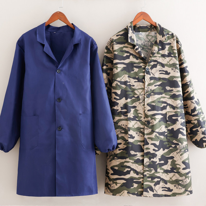 男罩衣劳保服长袖围裙蓝大褂耐脏耐磨汽修搬运装定制工作服印字,家庭/个人清洁工具,围裙,淘宝优惠券,粉丝福利购,淘宝优惠卷