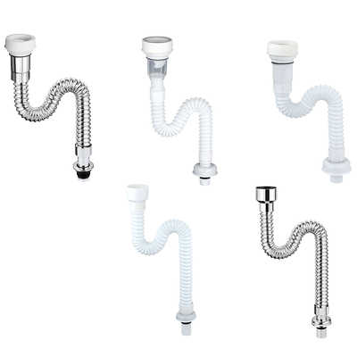 壁挂式小便斗下水管小便器配件小便池排水器s弯下水排尿管防臭芯
