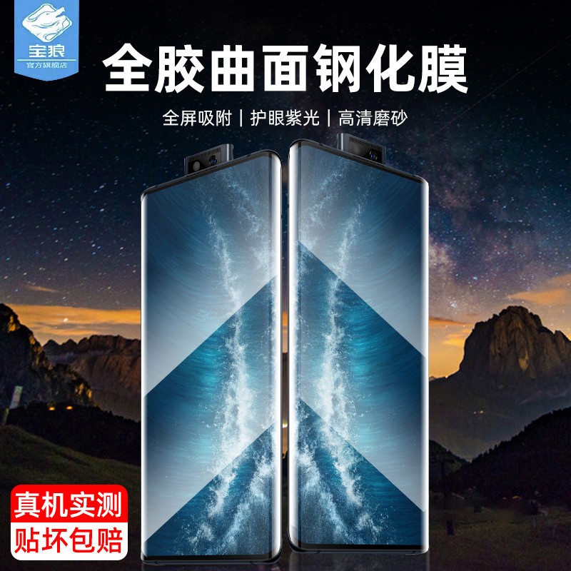 VIVONEX3钢化膜全屏覆盖