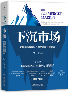 【正版现货】下沉市场付一夫布局移动互联时代万亿级商业新蓝海下沉市场里的商业布局机械工业出版社长尾理论商业模式应用
