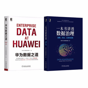套装  讲透数据治理套装 华为数据之道+一本书讲透数据治理 套装共2册 机械工业出版社 正版