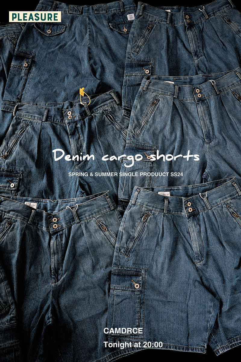 染色工装裤大口袋水洗