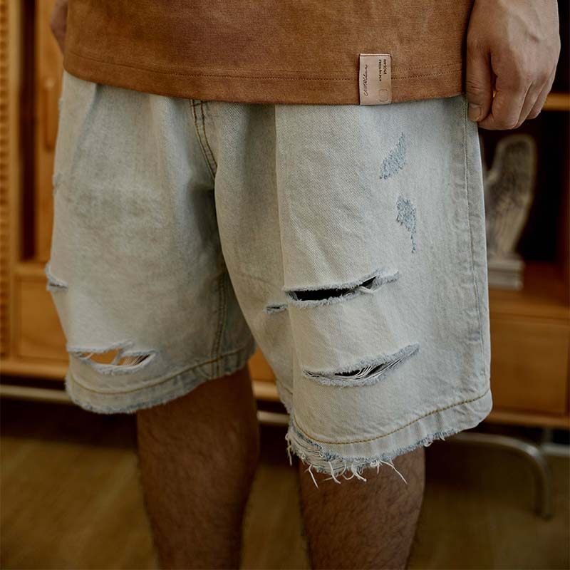 CAMDRCE23SS牛仔短裤五分马骝夏