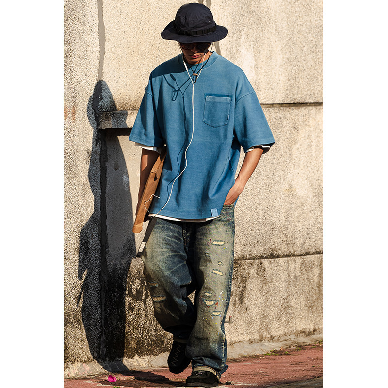 CAMDRCE短袖日系330g竹节棉T恤