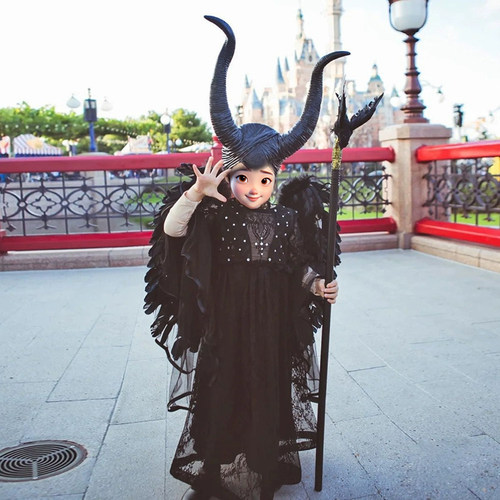 女童演出服贝拉沉睡魔咒cosplay