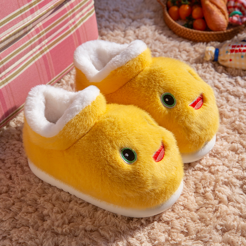 可爱奶龙棉拖鞋女冬季2025新款