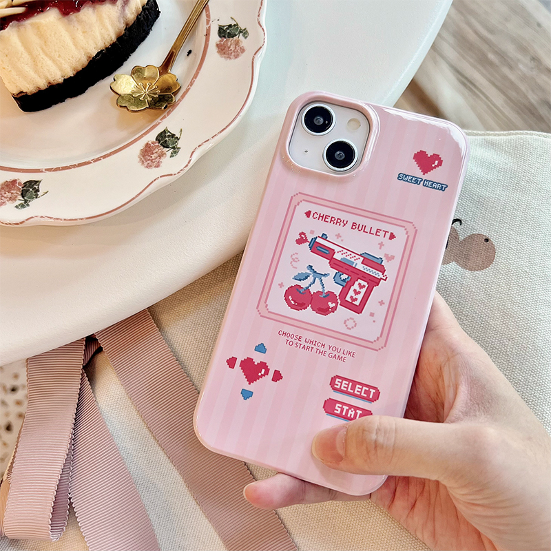 苹果华为多型号樱桃甜酷菲林硬壳