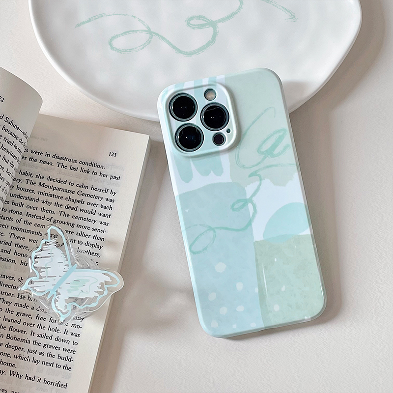 苹果安卓多型号清新全包硬壳