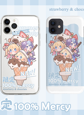 降雨率适用于iPhone15pro14max13苹果11XR守望先锋天使8pxs手机壳